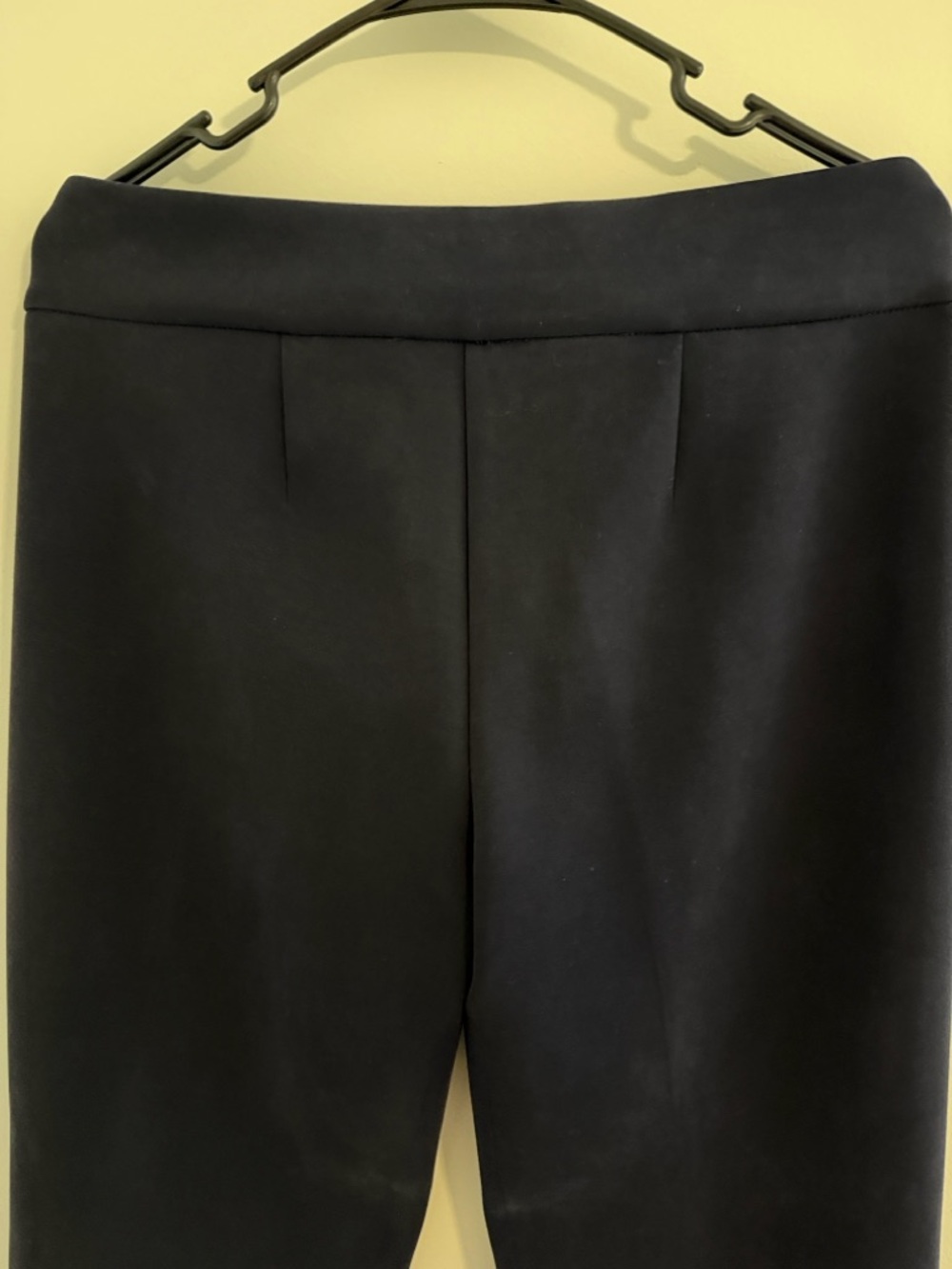 SHEIN Black Knit Pull-On Pants
